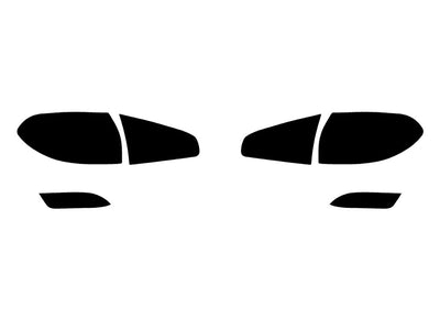 tribeca Precut Tail Light Tint Diagram