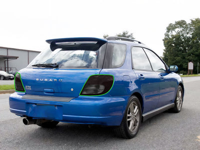 wrx (hatchback) Tail Light Tint Installation Points