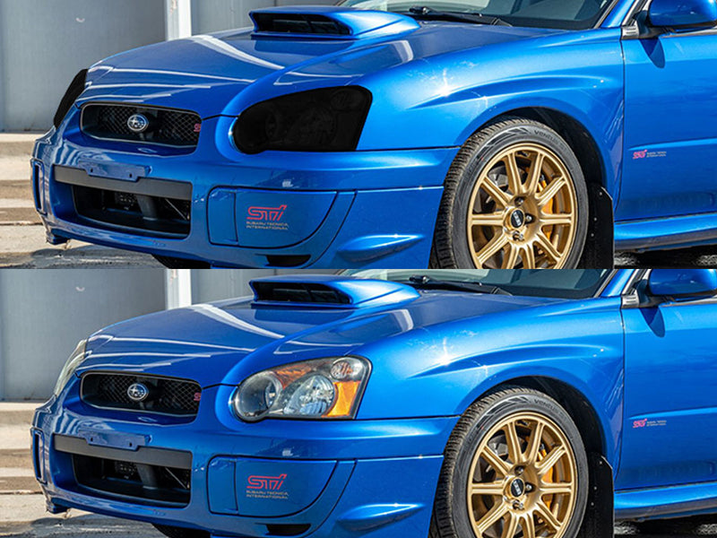 subaru wrx 2004-2005 Headlight Tint Appearance
