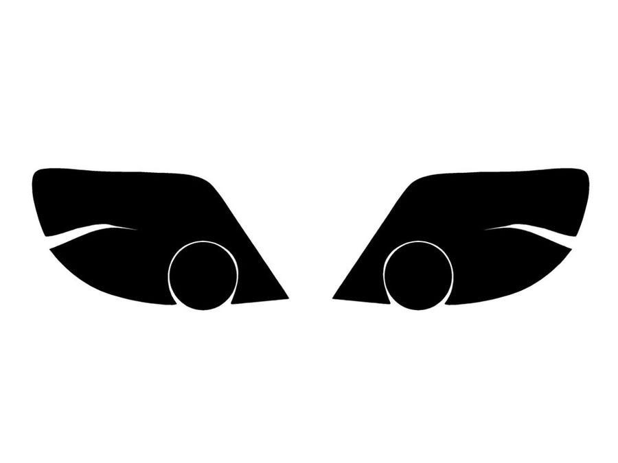 wrx (hatchback) Precut Tail Light Tint Diagram