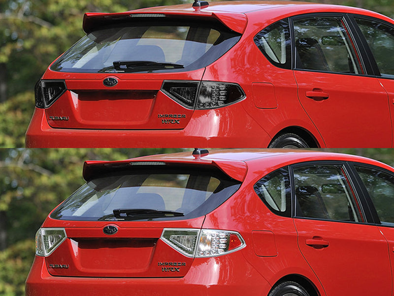 wrx (hatchback) Before and After Smoked Taillights