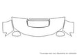 wrx Avery Dennison Clear Bra Hood Precut PPF Diagram