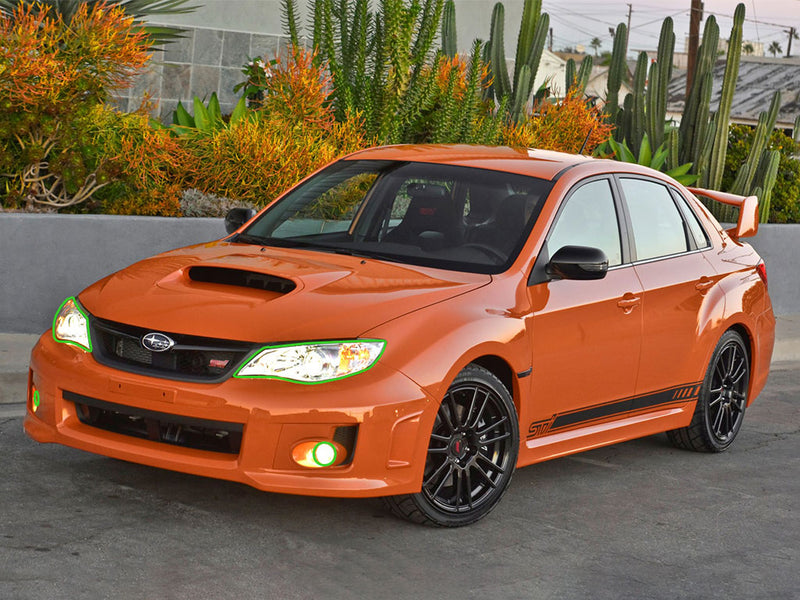 subaru wrx 2008-2014 Headlight Protection Installation Location