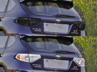 wrx (hatchback) Before and After Smoked Taillights