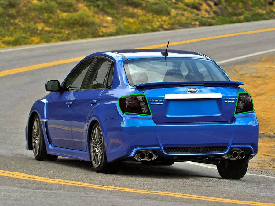 wrx (sedan) Tail Light Tint Installation Points