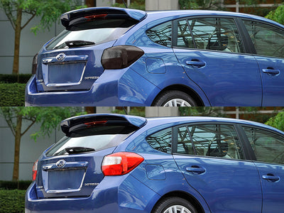 wrx (hatchback) Before and After Smoked Taillights