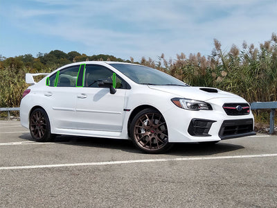 subaru wrx 2015-2021 Pillar Post Trim Installation Location