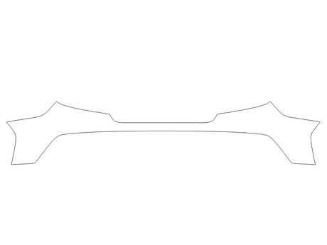 wrx Avery Dennison Clear Bra Door Cup Precut PPF Diagram