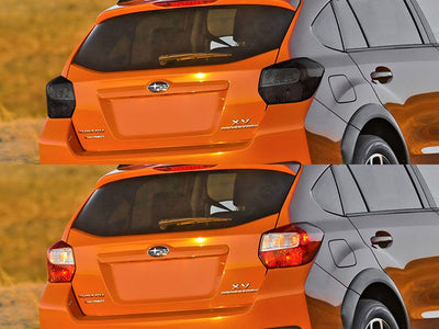 xv crosstrek Before and After Smoked Taillights