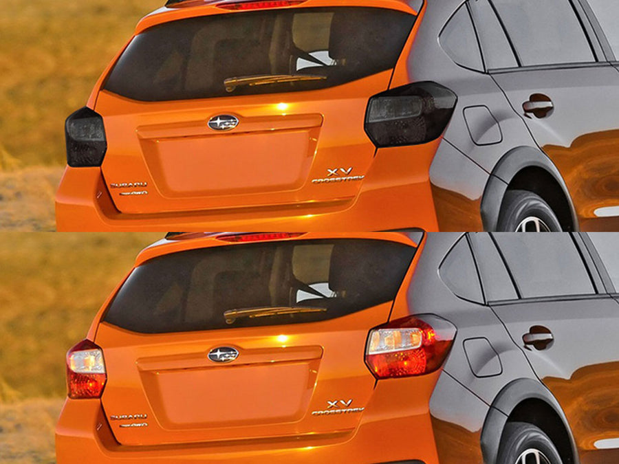 xv crosstrek Before and After Smoked Taillights