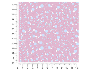 subtle blues polka dot 1ft x 1ft Craft Sheets
