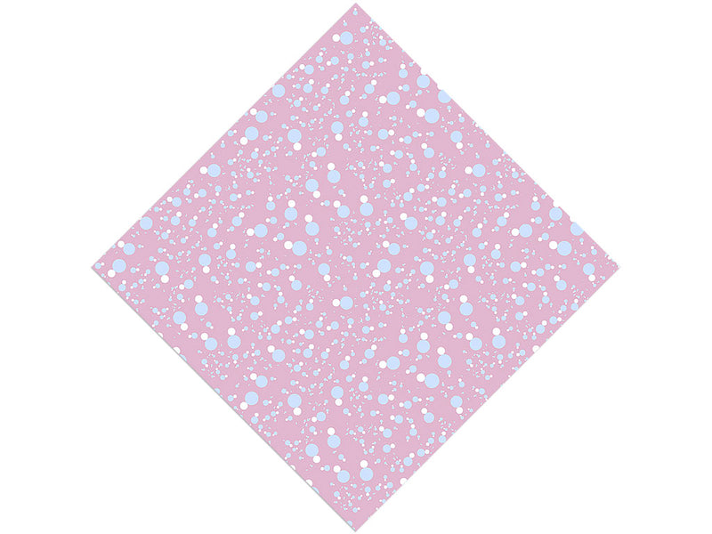 Subtle Blues Polka Dot Vinyl Wrap Pattern