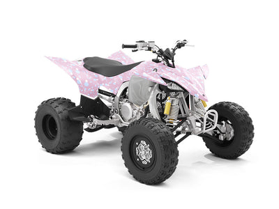 Subtle Blues Polka Dot ATV Wrapping Vinyl