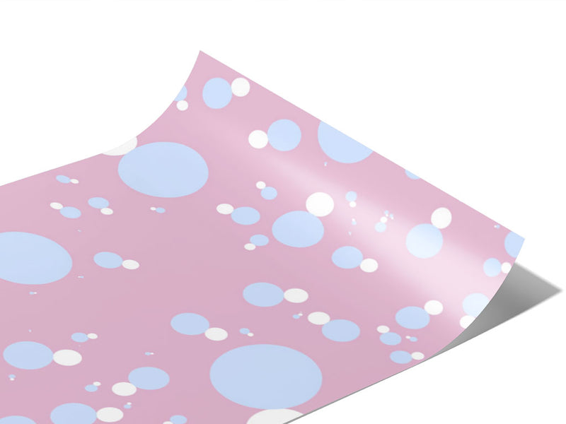 Subtle Blues Polka Dot Vinyl Wraps~Rwraps Series 914 Digitally Printed Vinyl Wrap~0