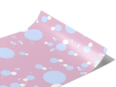 Subtle Blues Polka Dot Vinyl Wraps~Rwraps Series 914 Digitally Printed Vinyl Wrap~0