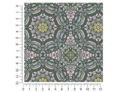 subtle sunshine mandala 1ft x 1ft Craft Sheets