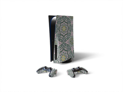 subtle sunshine mandala Sony PS5 DIY Skin