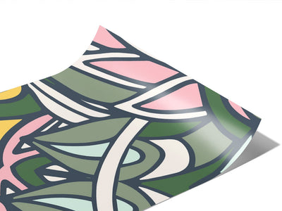 Subtle Sunshine Mandala Vinyl Wraps~Rwraps Series 914 Digitally Printed Vinyl Wrap~0