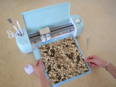 subtropical desert camouflage Cricut Compatible Vinyl