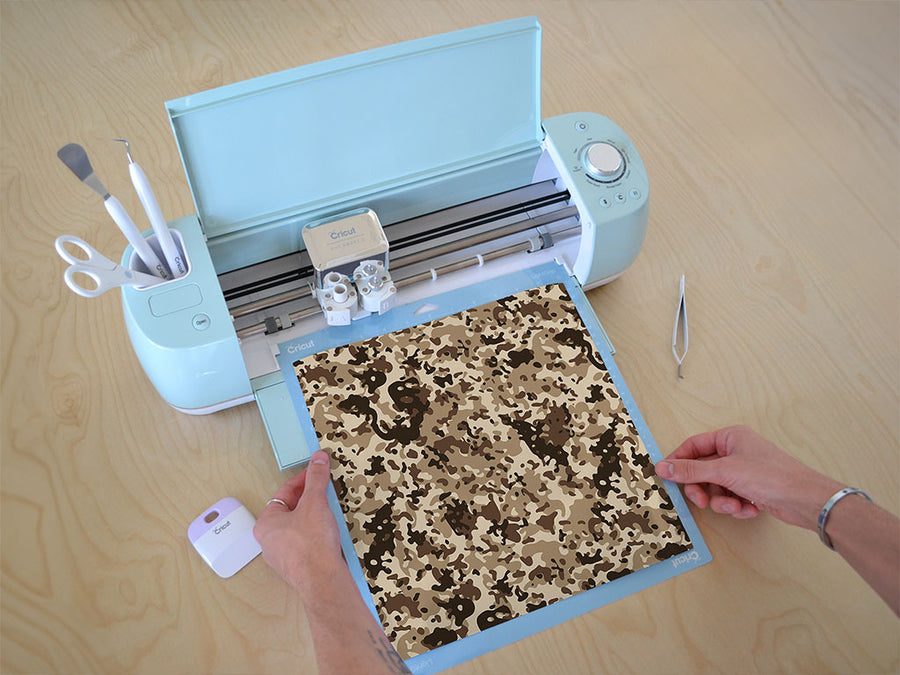 subtropical desert camouflage Cricut Compatible Vinyl