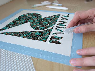 subway tunnels graffiti Easy Weed Craft Vinyl