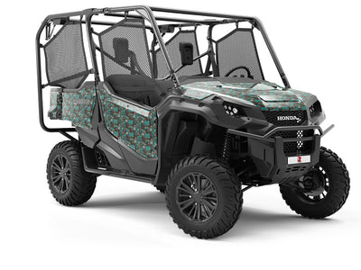 Subway Tunnels Graffiti Utility Vehicle Vinyl Wrap