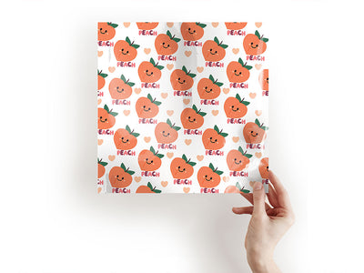 such a peach fruit Craft Sheets