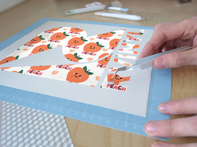 such a peach fruit Easy Weed Craft Vinyl