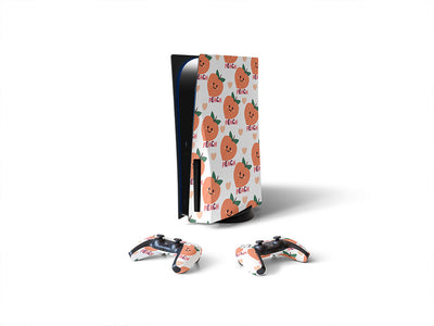 such a peach fruit Sony PS5 DIY Skin