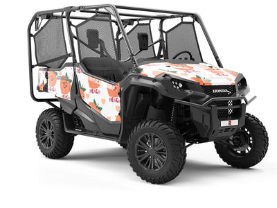 Such a Peach Fruit Utility Vehicle Vinyl Wrap