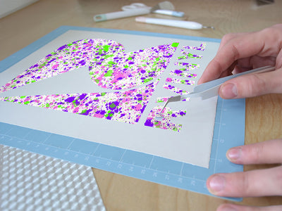 such fun paint splatter Easy Weed Craft Vinyl