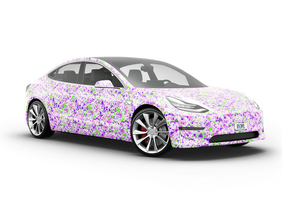 Such Fun Paint Splatter Vehicle Vinyl Wrap