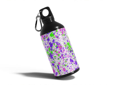 such fun paint splatter Water Bottle DIY Stickers
