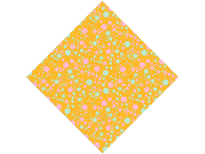 Sudden Sunshine Polka Dot Vinyl Wrap Pattern