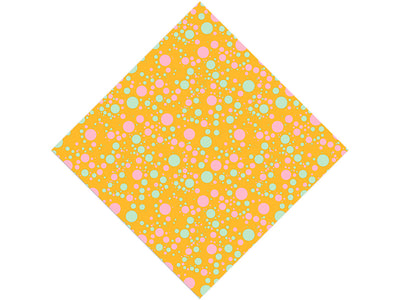 Sudden Sunshine Polka Dot Vinyl Wrap Pattern