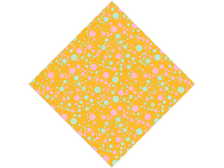 Sudden Sunshine Polka Dot Vinyl Wrap Pattern