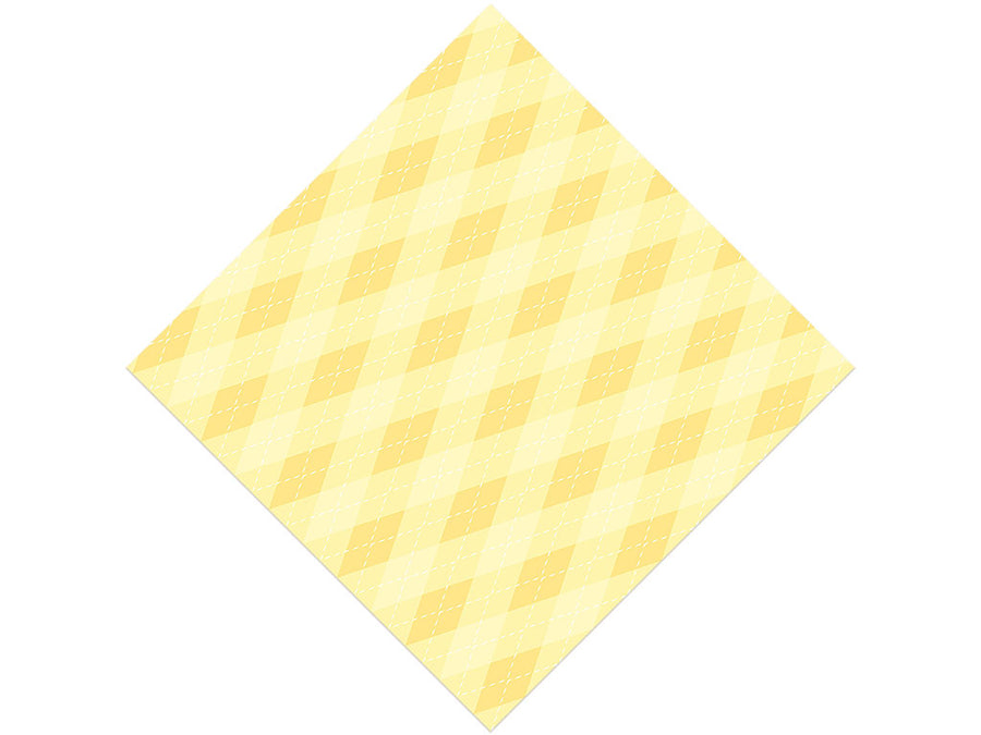 Sugar Cookie Argyle Vinyl Wrap Pattern