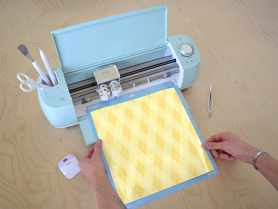 sugar cookie argyle Cricut Compatible Vinyl