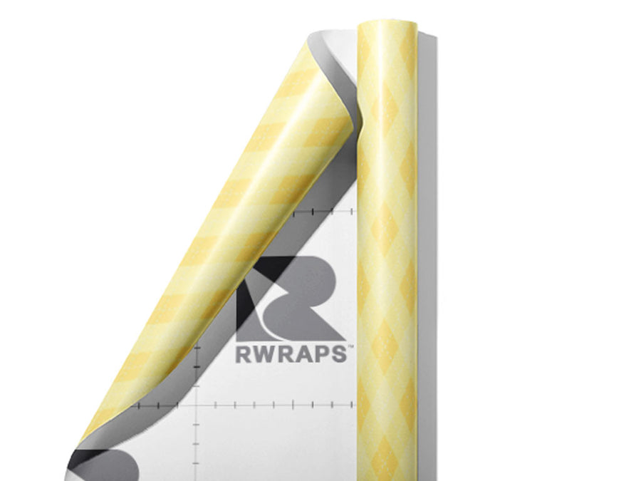 Sugar Cookie Argyle Wrap Film Sheets~Rwraps Series 914 Sugar Cookie Argyle Scrolled Sheet~3