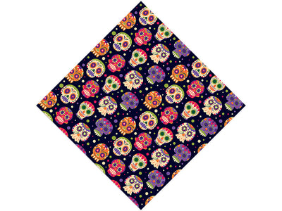 Sugar Skulls Day of the Dead Vinyl Wrap Pattern