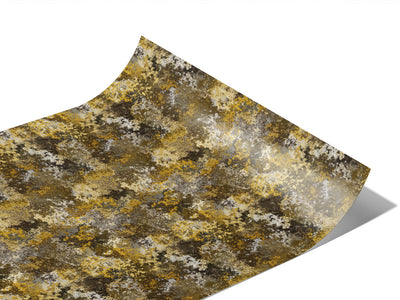 Sulfur Patina Rust Vinyl Wraps~Rwraps Series 914 Digitally Printed Vinyl Wrap~1