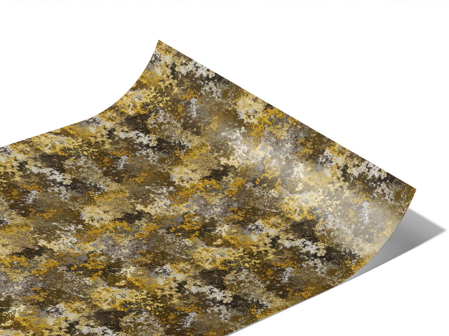 Sulfur Patina Rust Vinyl Wraps~Rwraps Series 914 Digitally Printed Vinyl Wrap~1