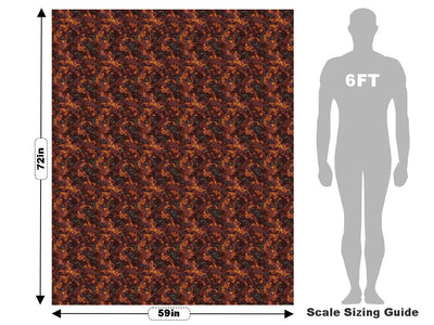 Sulfuric Plumes Lava Vehicle Wrap Scale~Rwraps Series 914 Sulfuric Plumes Lava Measurements~1