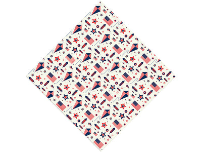Summer Day Americana Vinyl Wrap Pattern