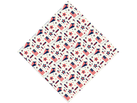 Summer Day Americana Vinyl Wrap Pattern