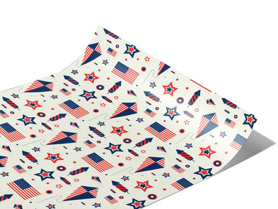 Summer Day Americana Vinyl Wraps~Rwraps Series 914 Digitally Printed Vinyl Wrap~1