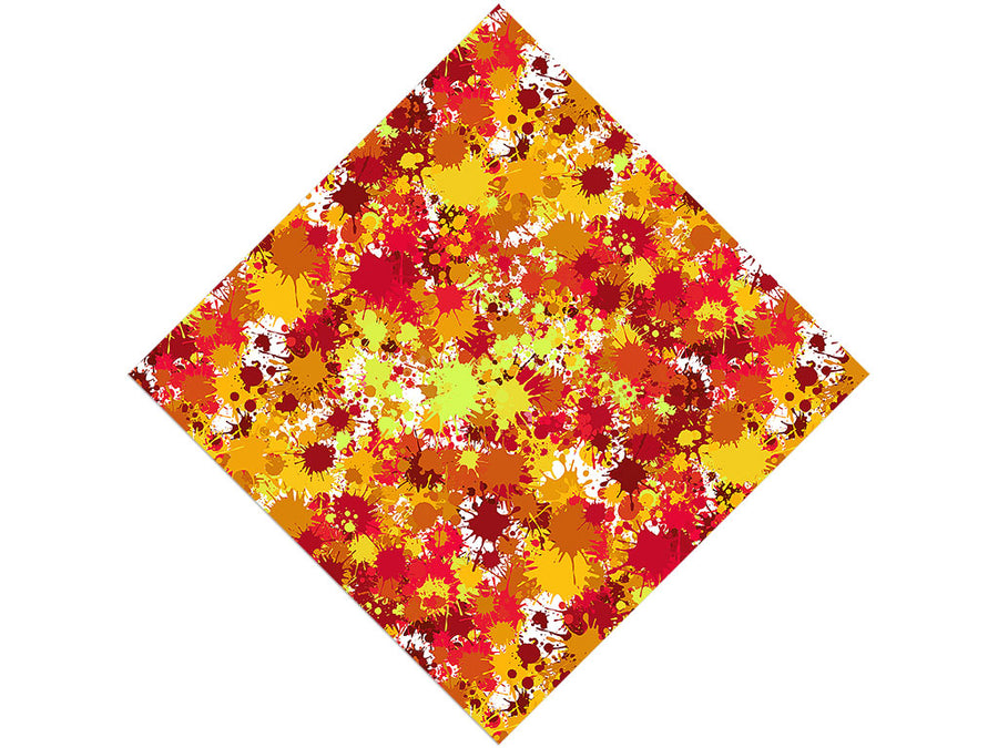 Summer Ends Paint Splatter Vinyl Wrap Pattern