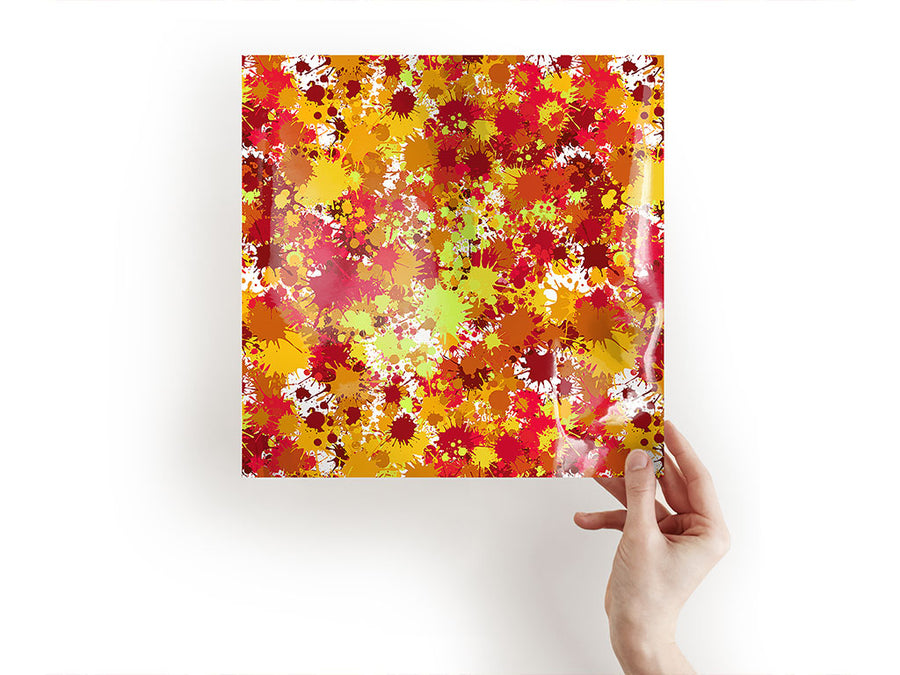 summer ends paint splatter Craft Sheets