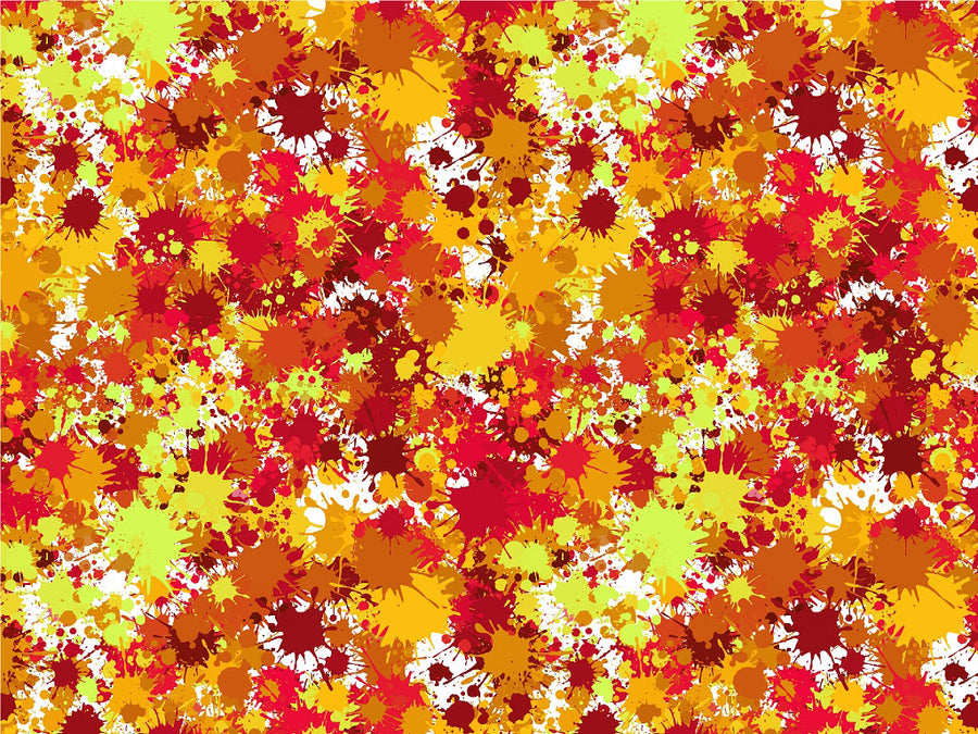 Summer Ends Paint Splatter Vinyl Wrap Pattern~Rwraps Series 914 Digitally Printed Vinyl Wrap~0