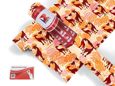summer loving animal Craft Vinyl Roll